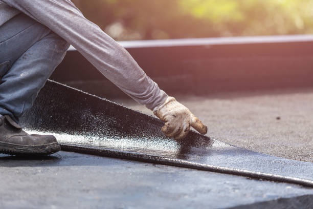 Professional Waterproofing technician working in Hopkins, MN